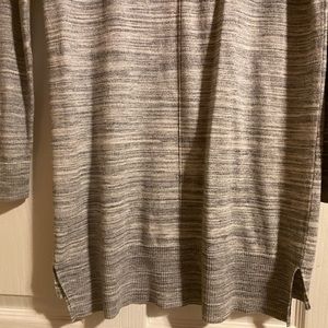 Kensie grey fine knit sweater dress